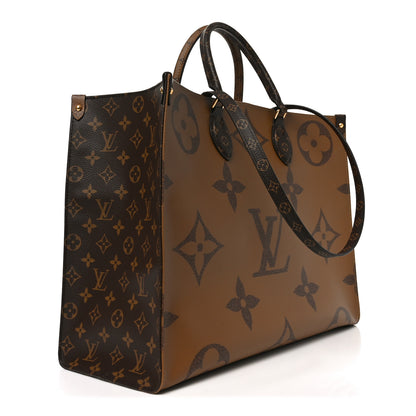 Louis Vuitton Reverse Monogram Giant Onthego GM GM 3 of 9