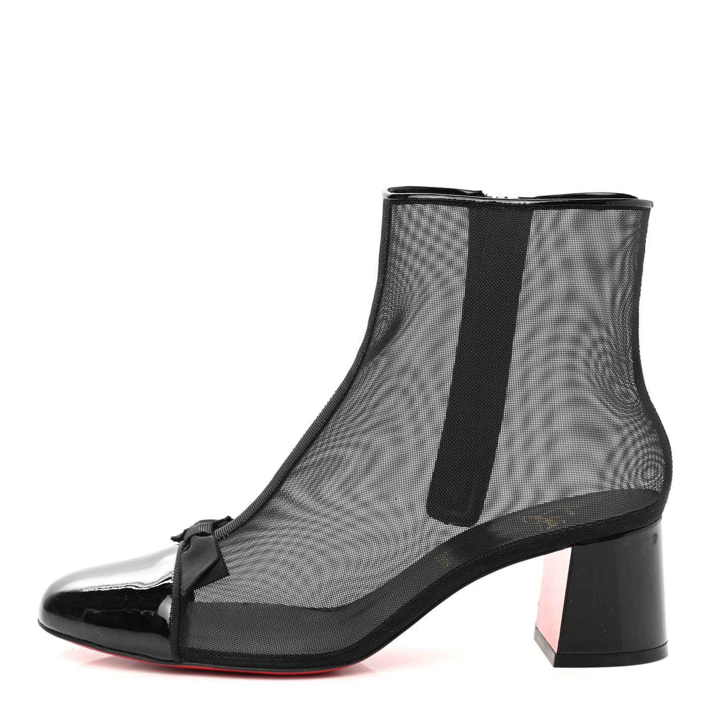 Mesh Checkypoint 55 Booties 40 Black
