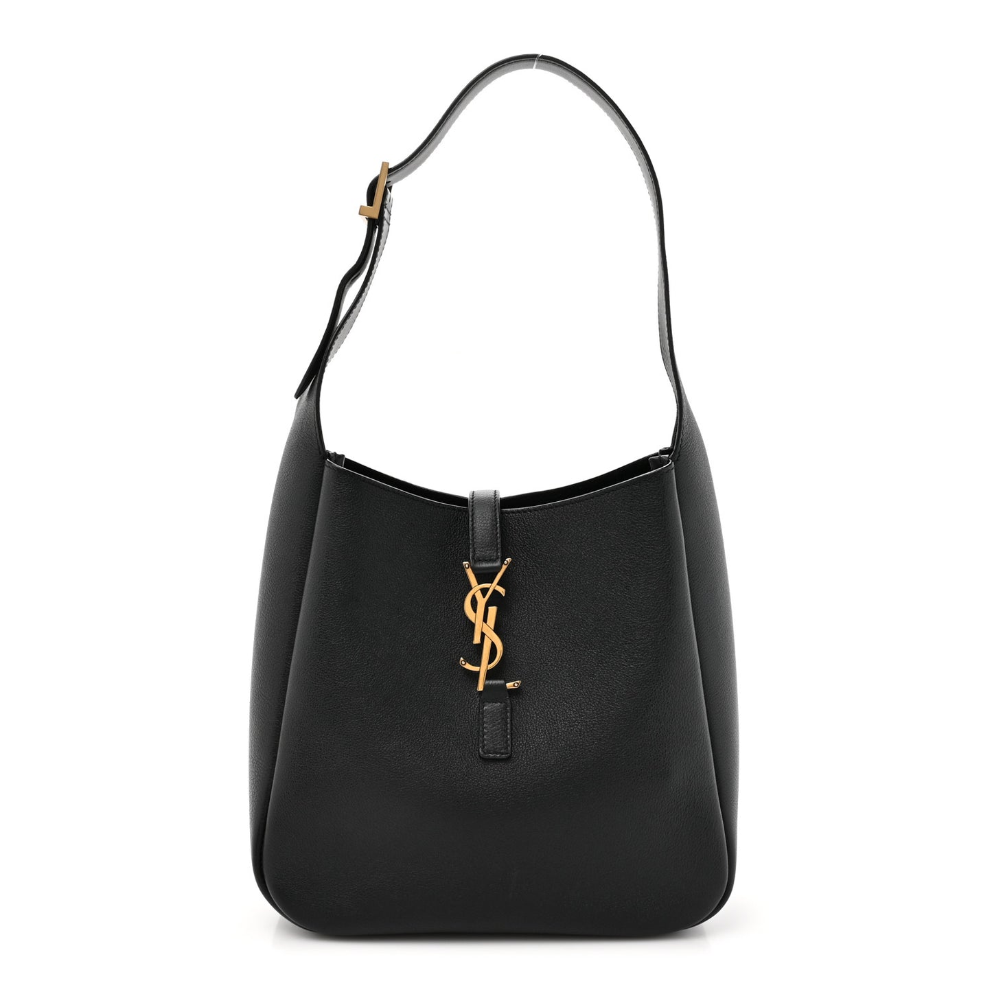 Smooth Calfskin Small Le 5 A 7 Soft Hobo Black