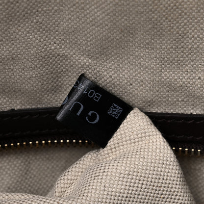 Gucci GG Supreme Monogram Medium Nice Boston Dark Brown 8 of 20