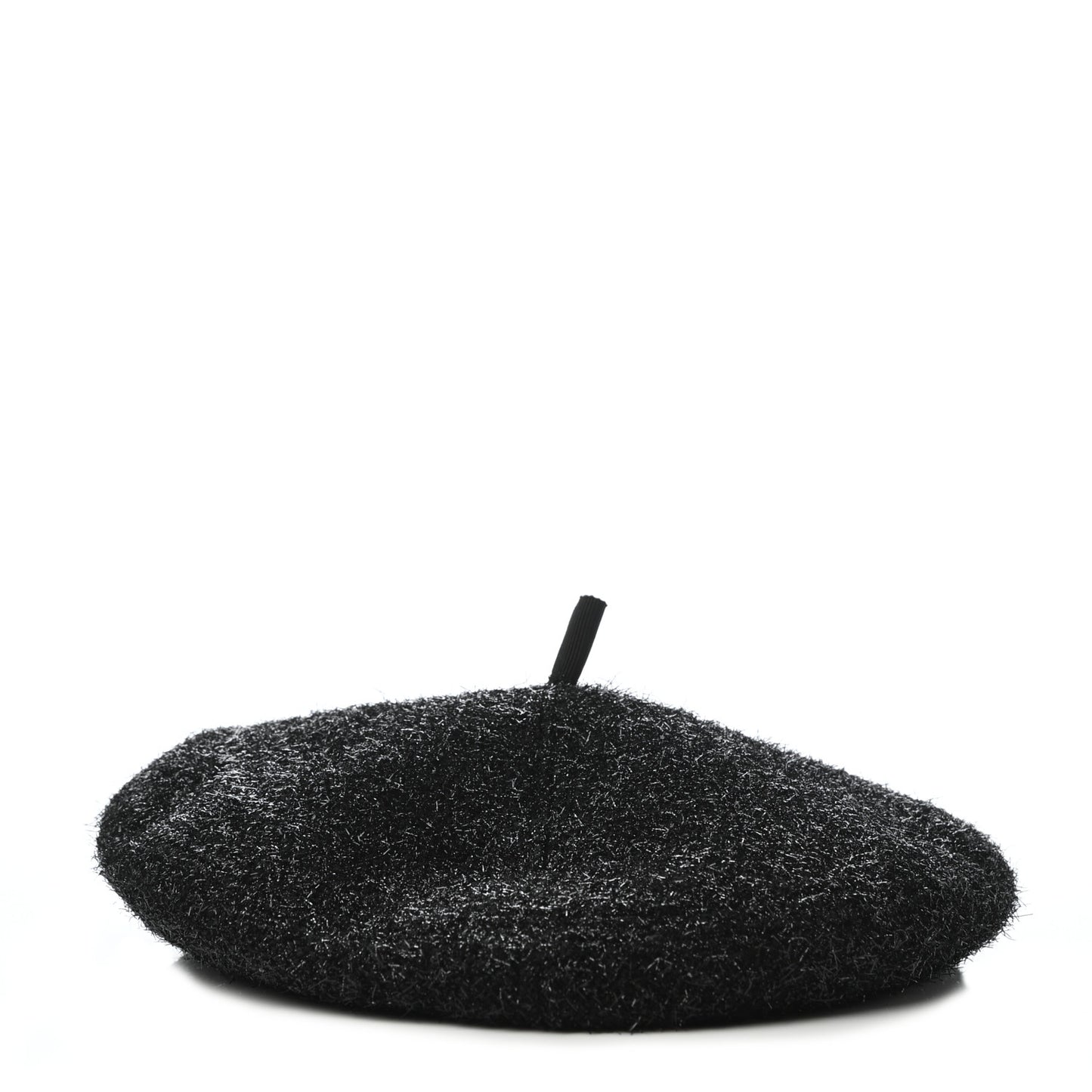 Cotton Polymide Beret Hat S Black