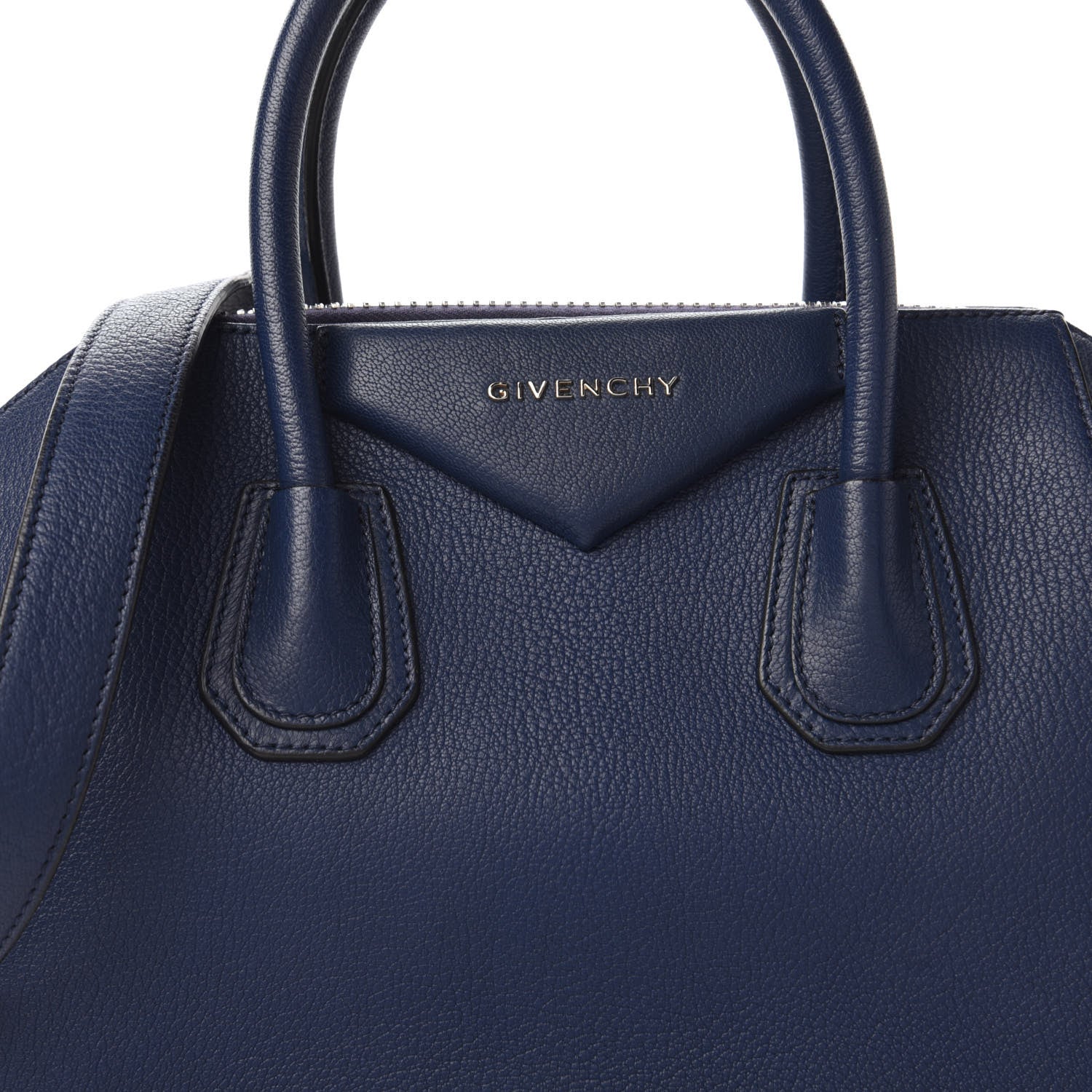 Givenchy Sugar Goatskin Small Antigona Navy 10 of 12