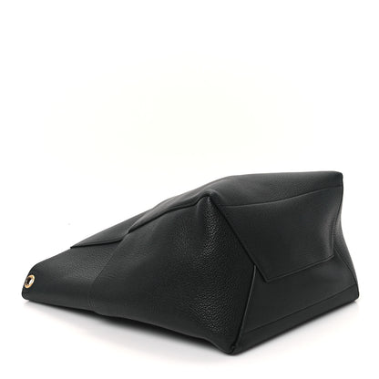 Celine Soft Grained Calfskin Sangle Bucket Bag Black 4 of 11