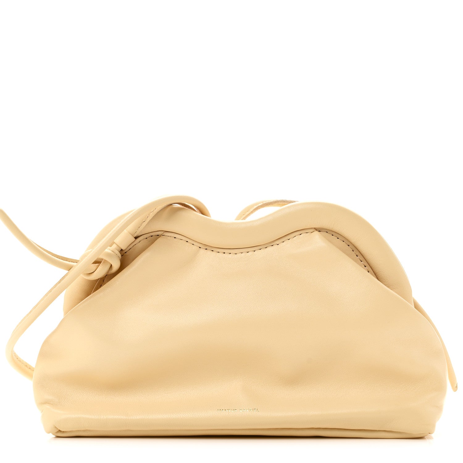 Mansur Gavriel Lambskin Baci Bag Butter 7 of 9