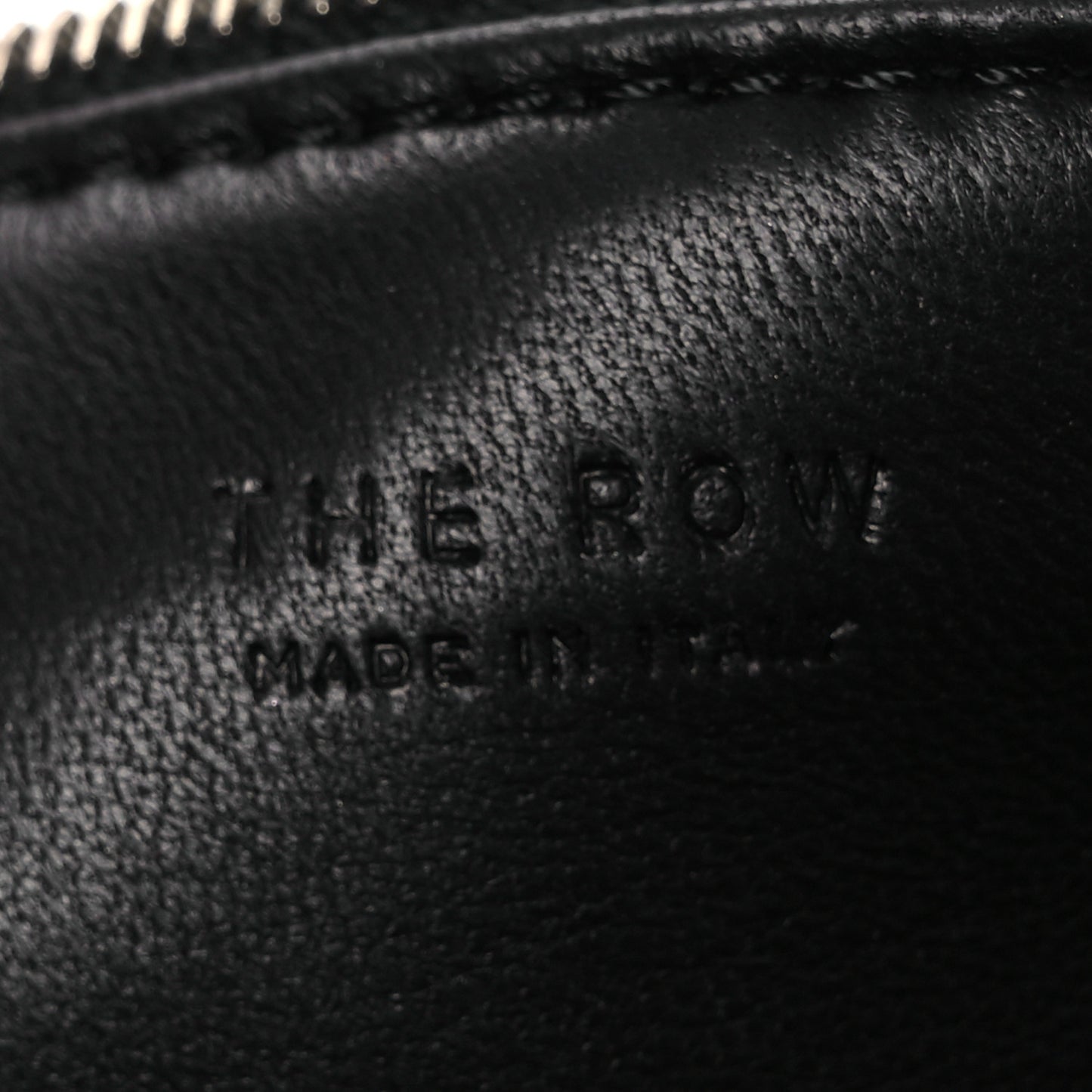 Grained Calfskin 90's Bag Black