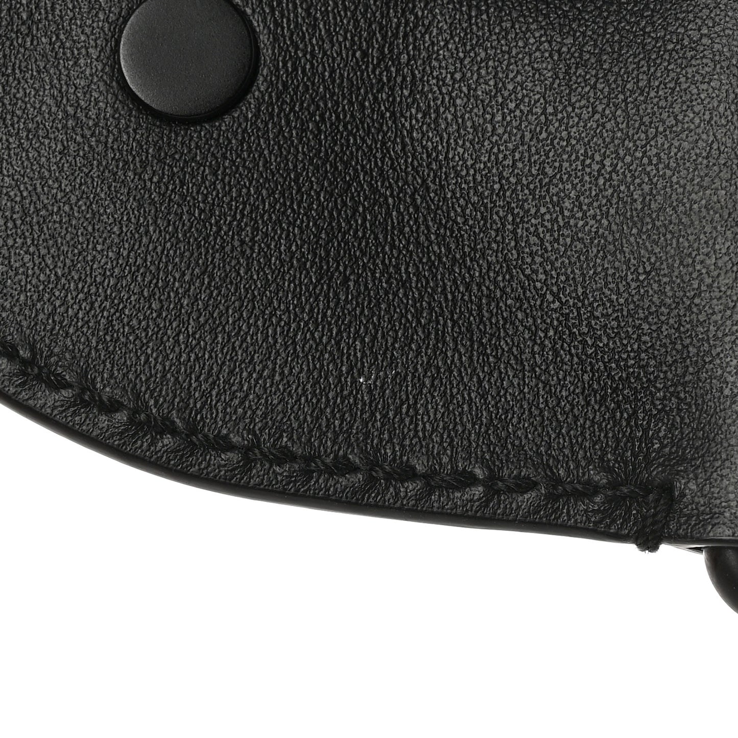 Canvas Embroidered Shoulder Strap Black Ultramatte