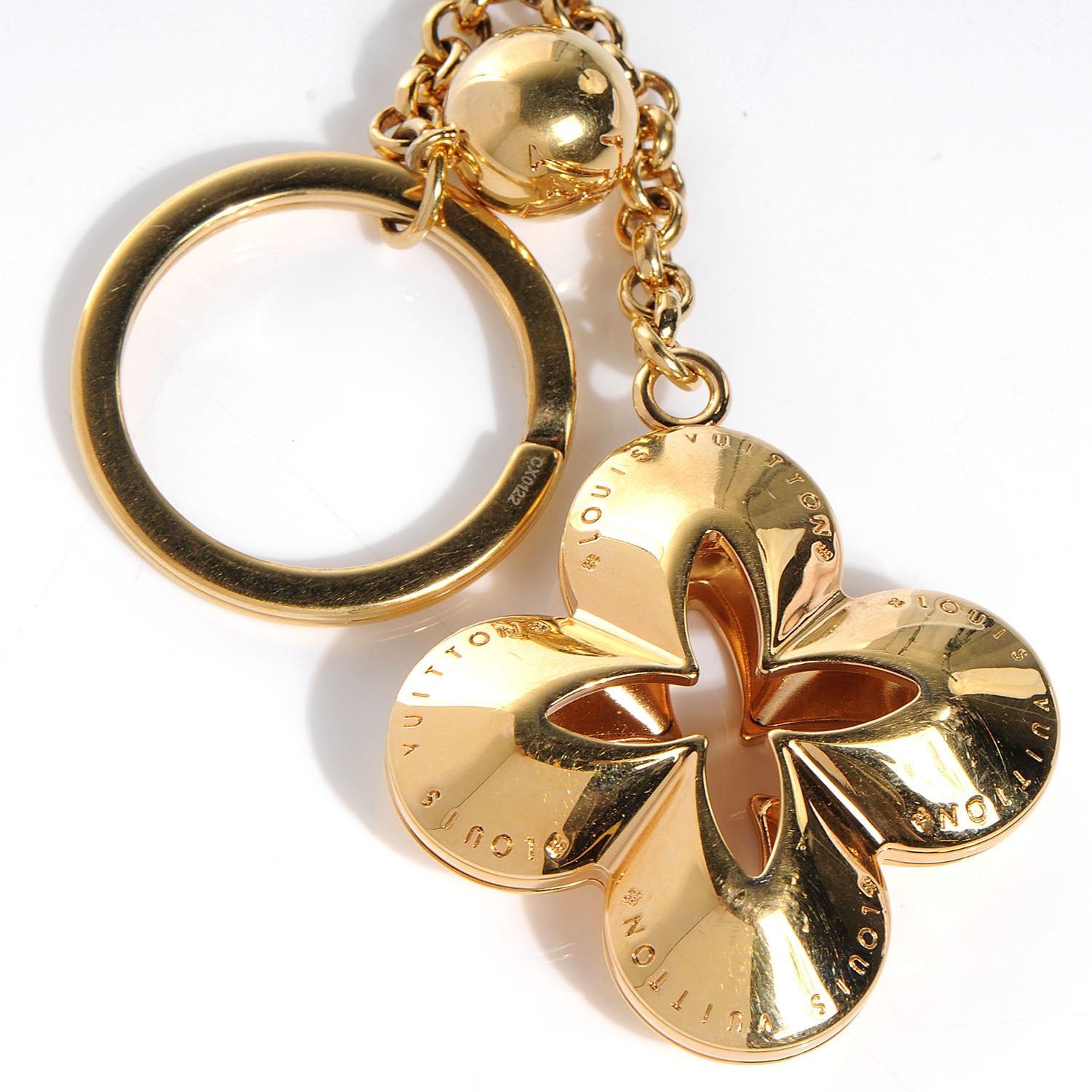 Louis Vuitton Eclipse Key Holder Gold 3 of 4
