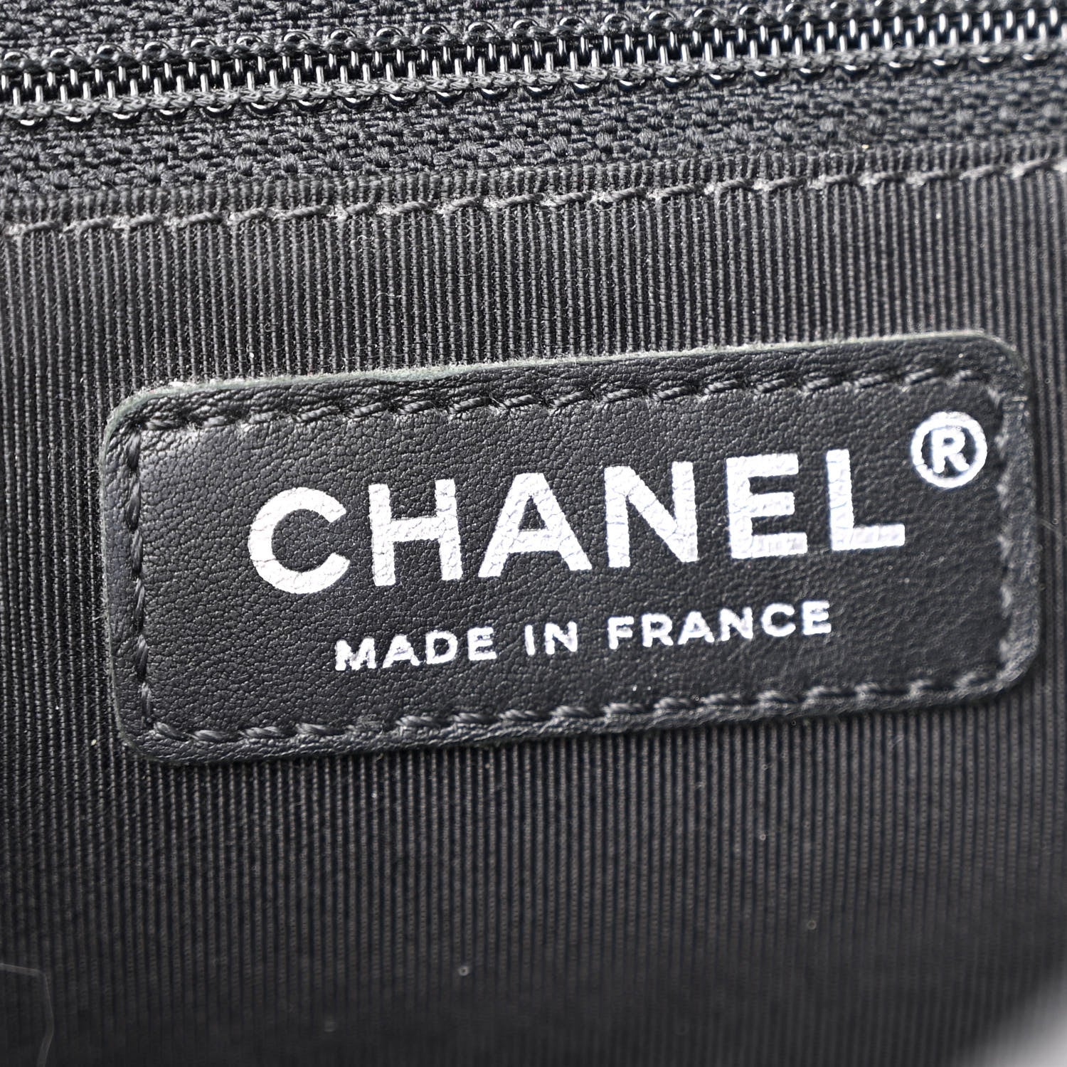 Chanel Crumpled Calfskin Quilted Medium Casual Rock Flap Black 6 of 12