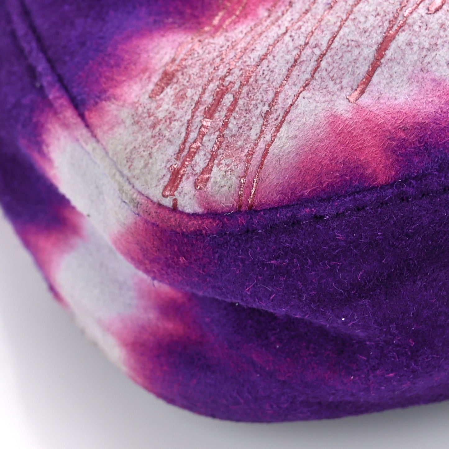 Satin Snakeskin Beaded Baguette Multicolor