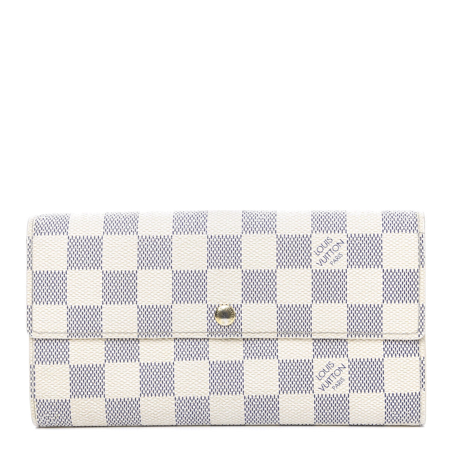 Louis Vuitton Damier Azur Sarah Wallet 1 of 12