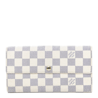 Louis Vuitton Damier Azur Sarah Wallet 1 of 12