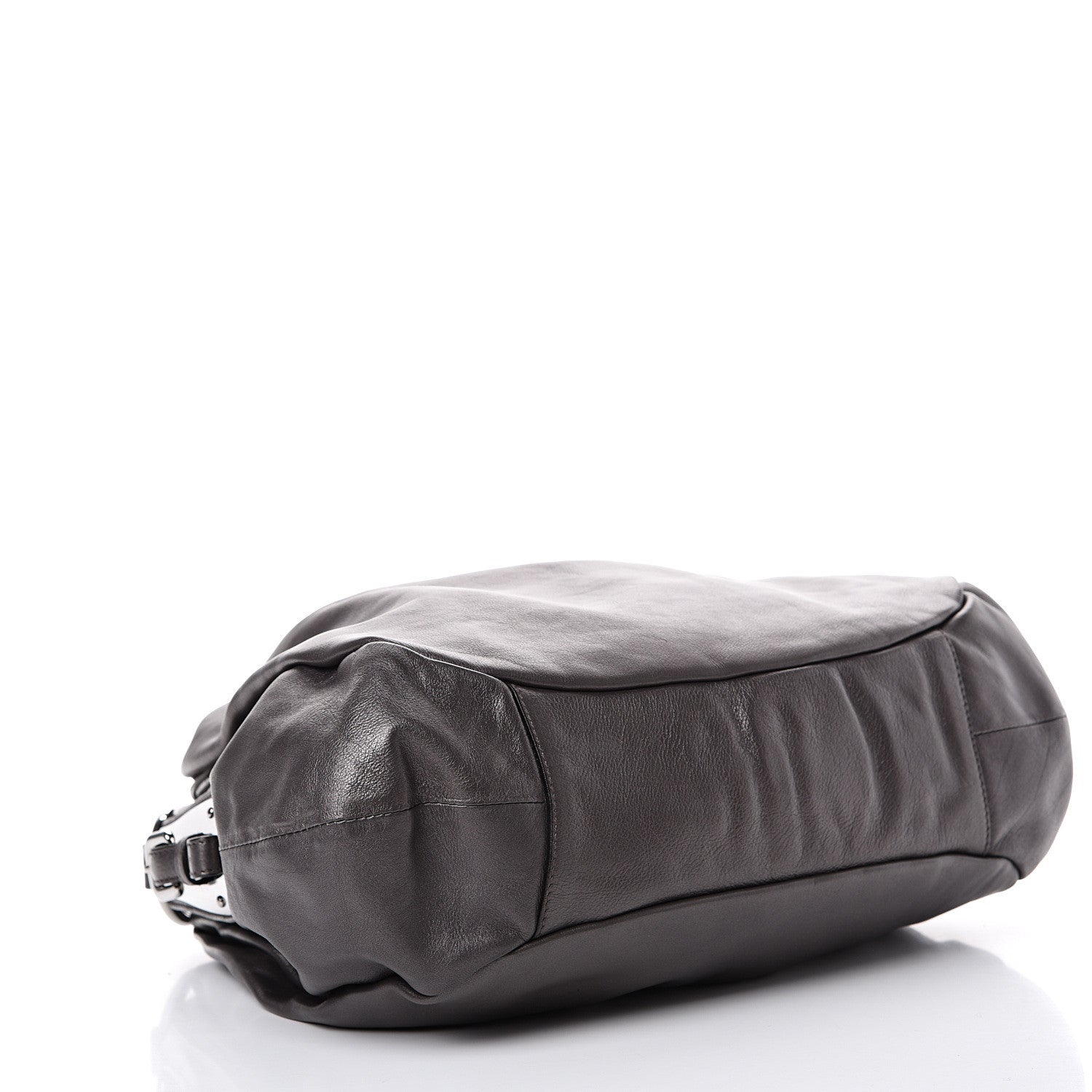 Prada Vitellino Mordo Hobo Grafite Mordore 3 of 11
