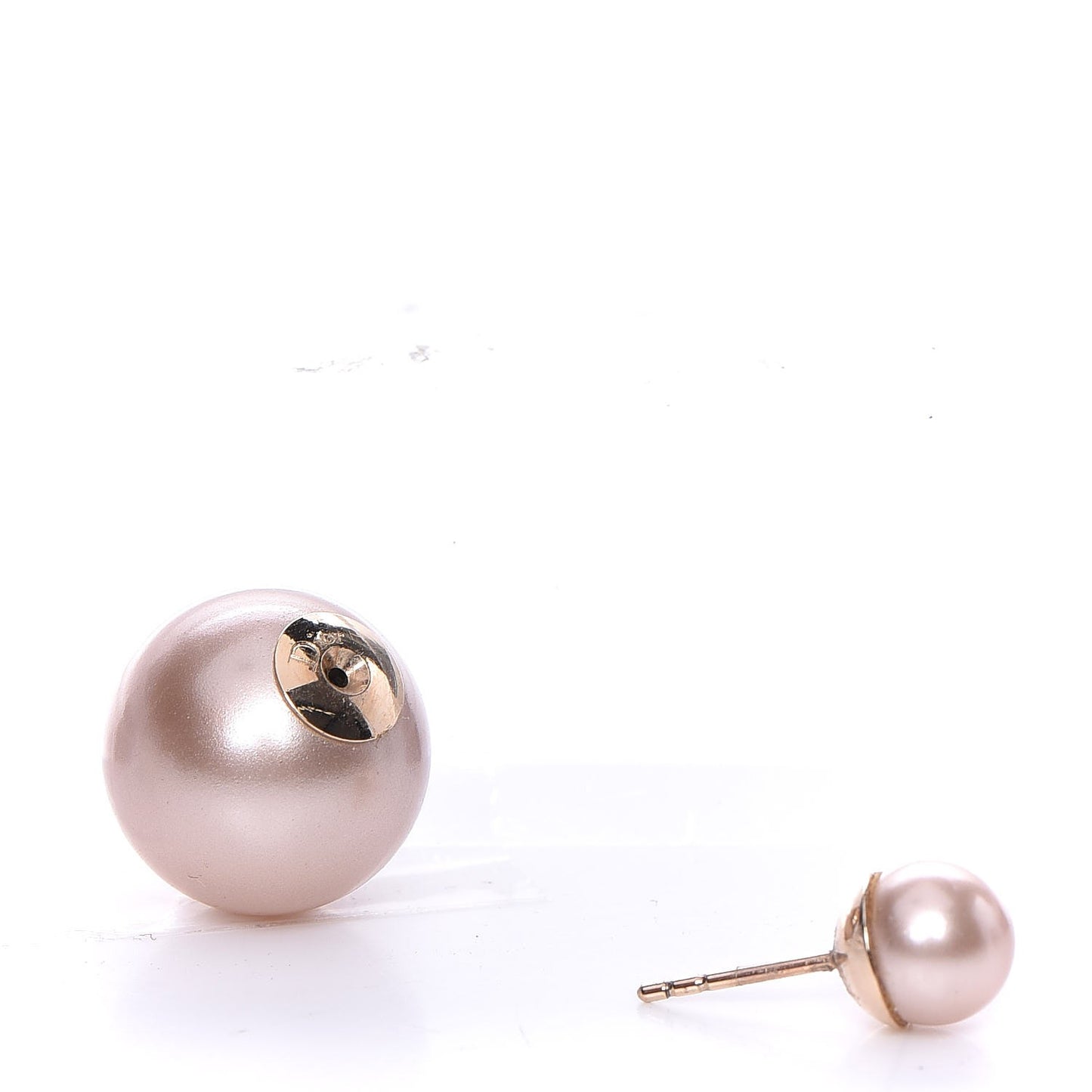Pearl Mise En Dior Tribal Earrings Pink