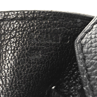 Hermes Epsom BIRKIN 30 Black 7 of 14