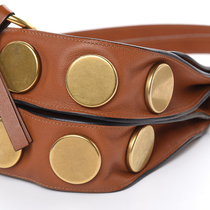 Chloe Smooth Calfskin Kurtis Shoulder Bag Caramel 8 of 13