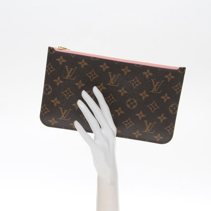 Louis Vuitton Monogram Neverfull MM GM Pochette Sugar Pink 2 of 6