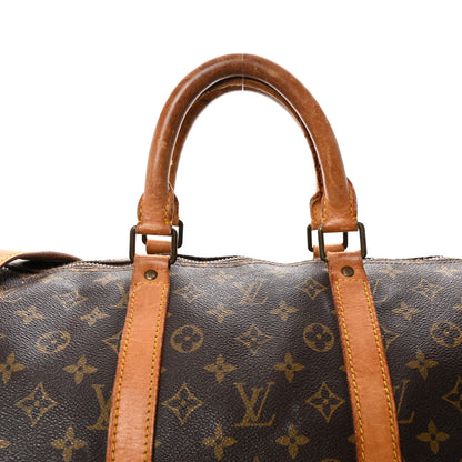 Louis Vuitton Monogram Keepall Bandouliere 55 6 of 9