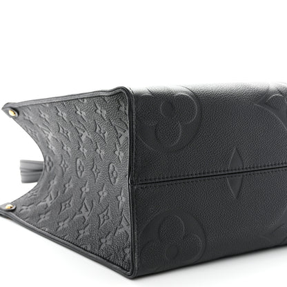 Louis Vuitton Empreinte Monogram Giant Onthego MM Black 8 of 9