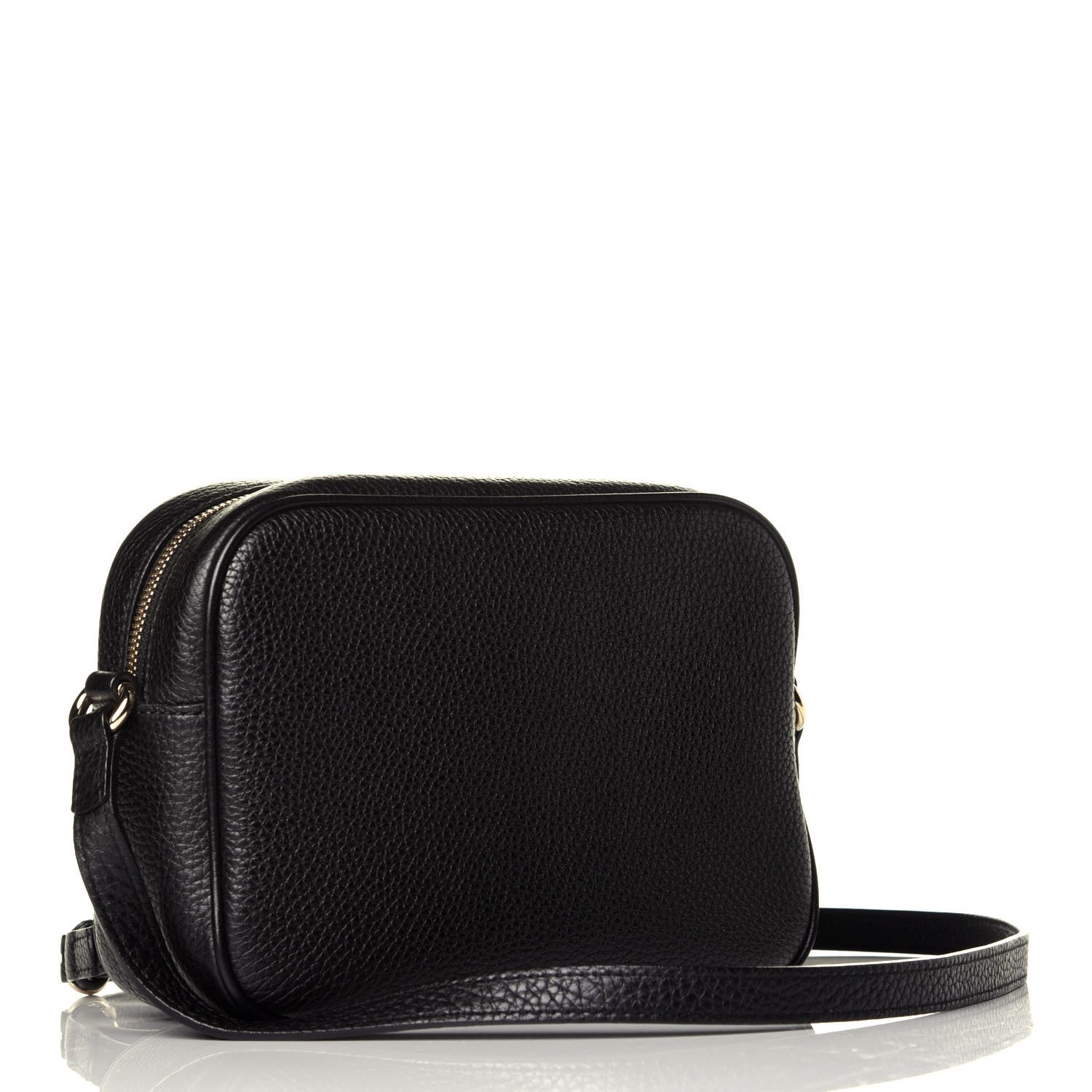 Gucci Pebbled Calfskin Small Soho Disco Bag Black 3 of 10
