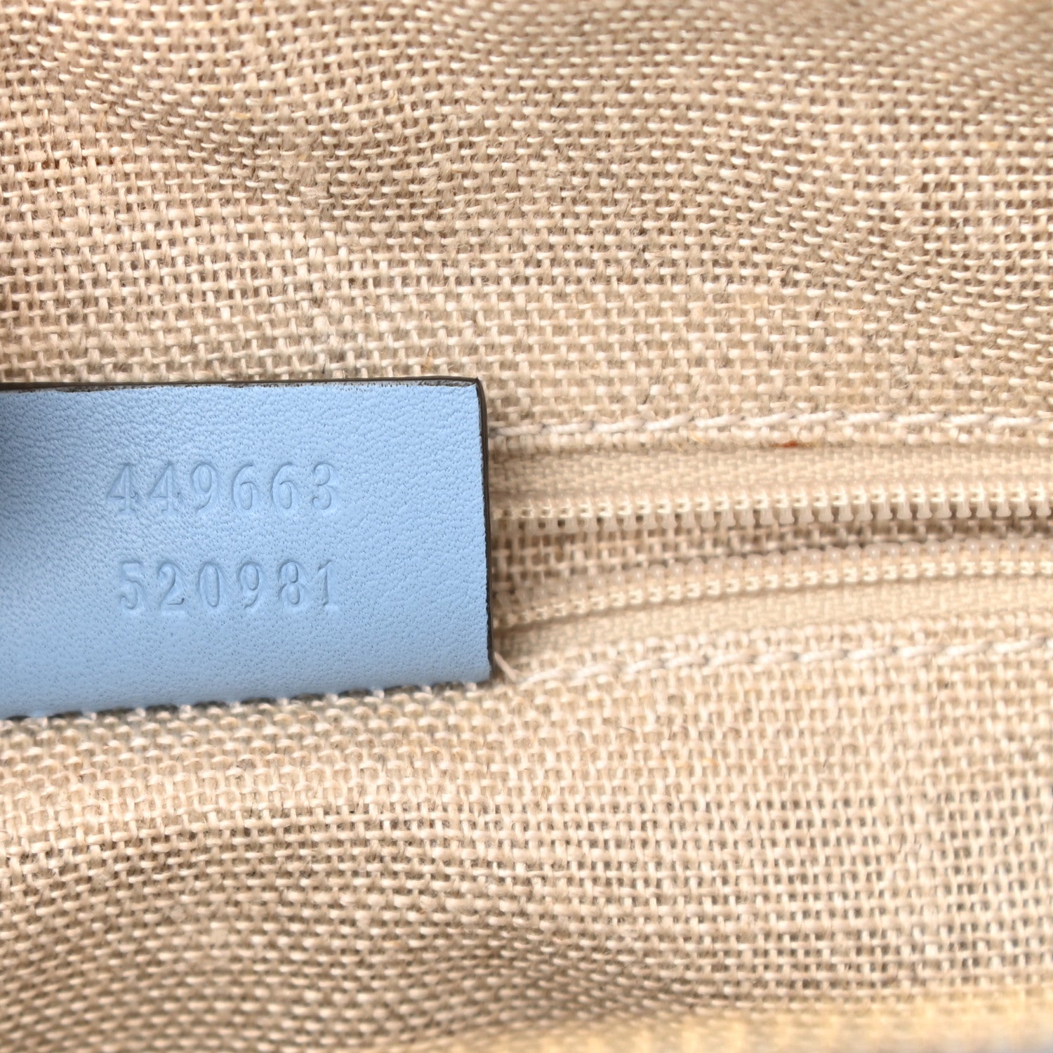 Gucci Microguccissima Medium Dome Bag Mineral Blue 7 of 8
