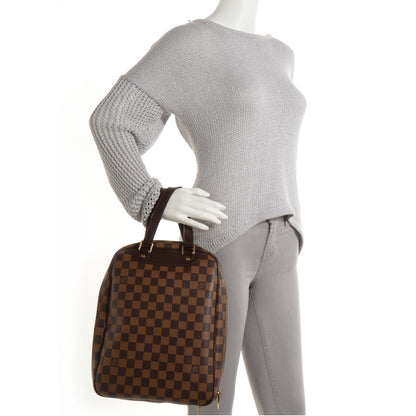 Louis Vuitton Damier Ebene Excursion Shoe Bag 2 of 7
