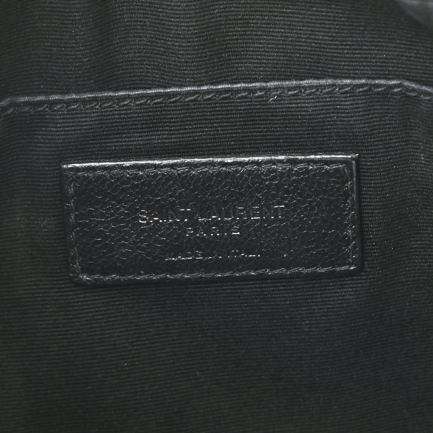 Saint Laurent Calfskin Matelasse Monogram Lou Camera Bag Black 6 of 8
