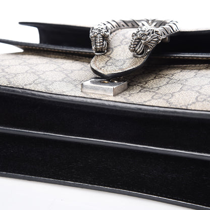 Gucci GG Supreme Monogram Small Dionysus Shoulder Bag Black 14 of 18