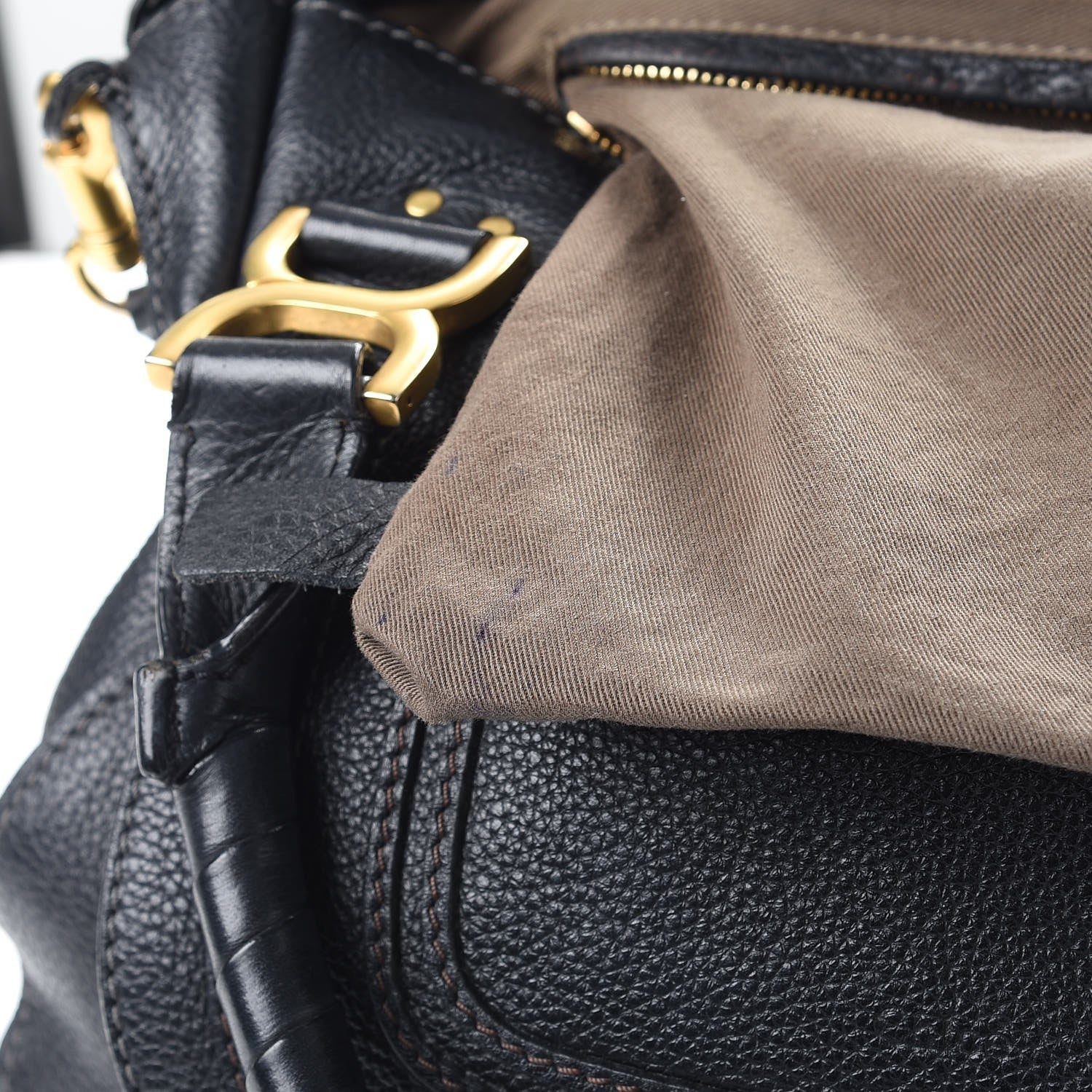 Chloe Calfskin Medium Marcie Satchel Black 16 of 16
