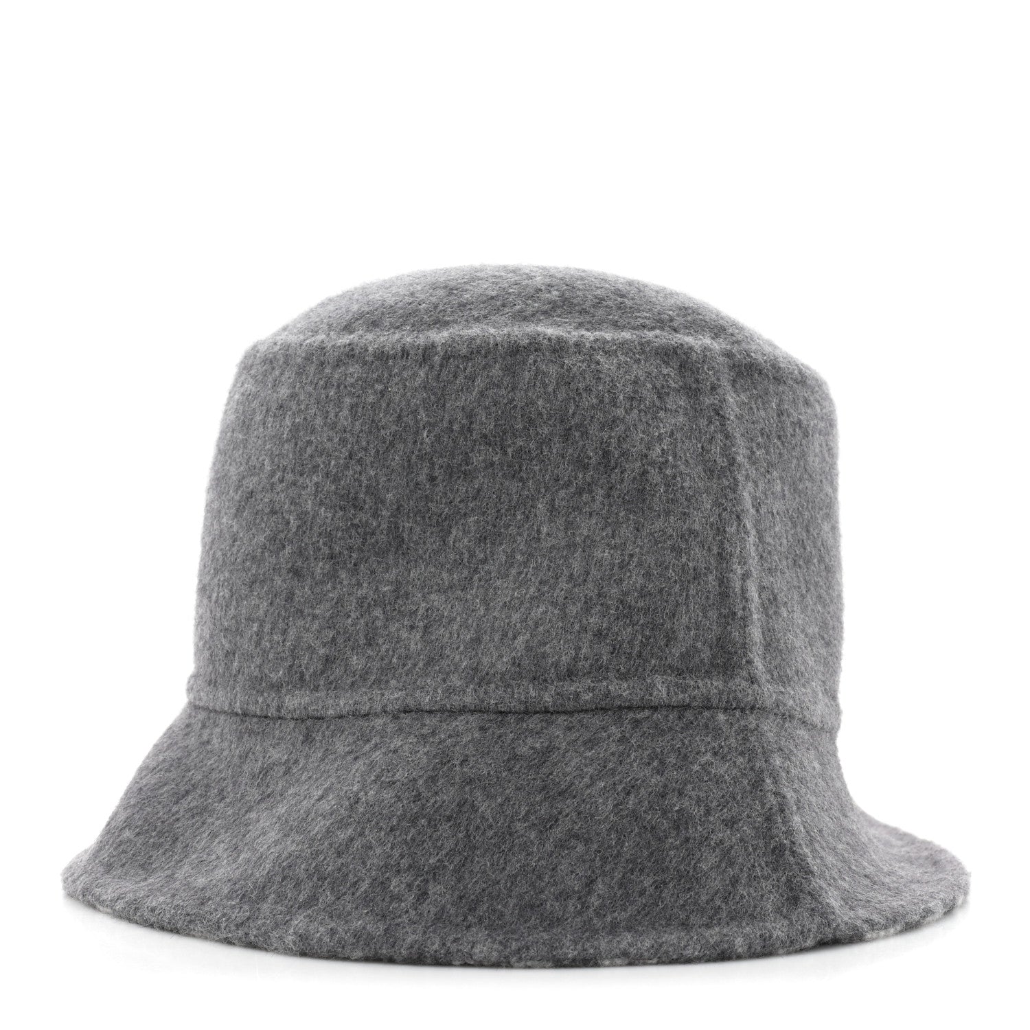 Christian Dior Wool Oblique Jacquard Bob Chic Bucket Hat 58 Grey 1 of 8