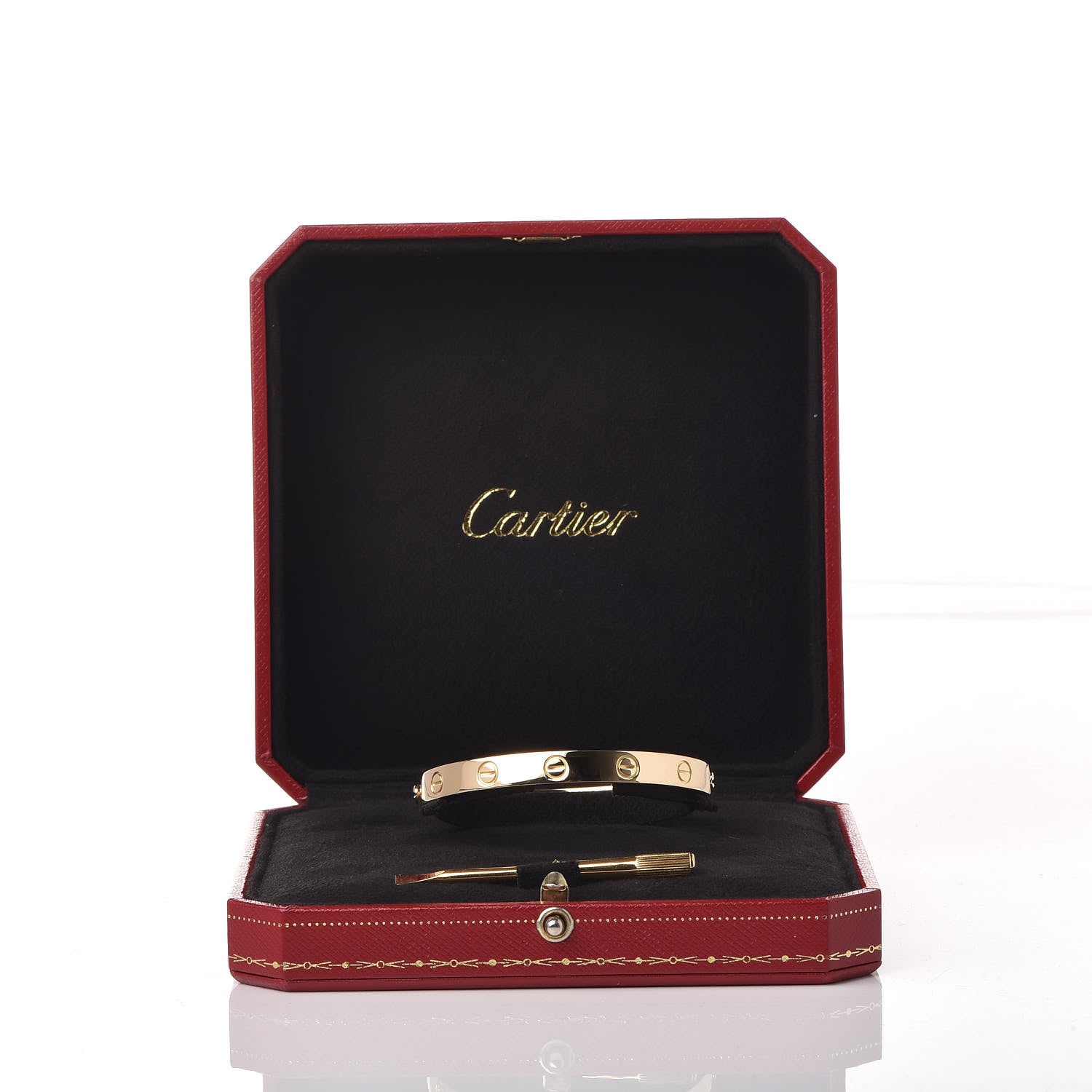 Cartier 18K Yellow Gold LOVE Bracelet 16 7 of 7