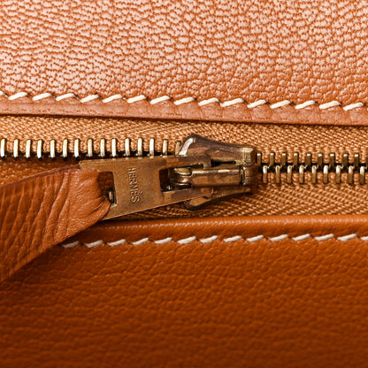 Hermes Courchevel Birkin 35 Gold 17 of 17
