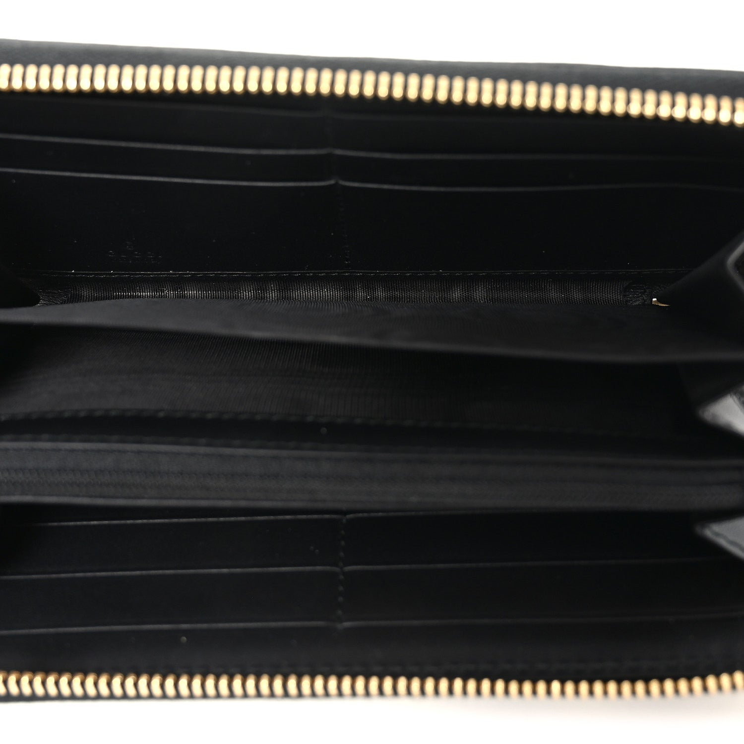 Gucci GG Supreme Monogram Bees Zip Around Wallet 5 of 8