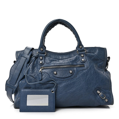 Balenciaga Agneau Giant 12 Silver Hardware City Persan 1 of 8