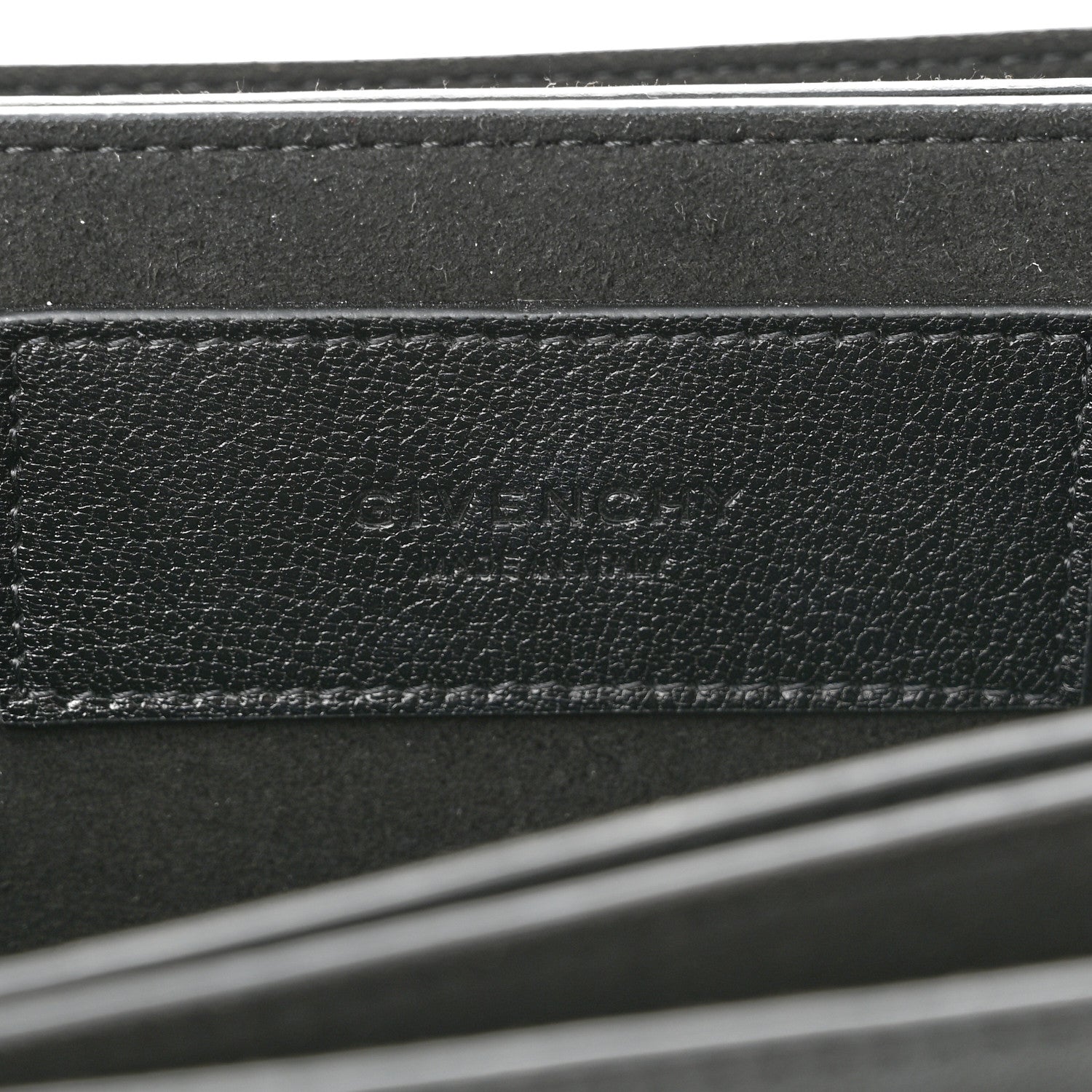 Givenchy Goatskin Small GV3 Shoulder Bag Black 6 of 9