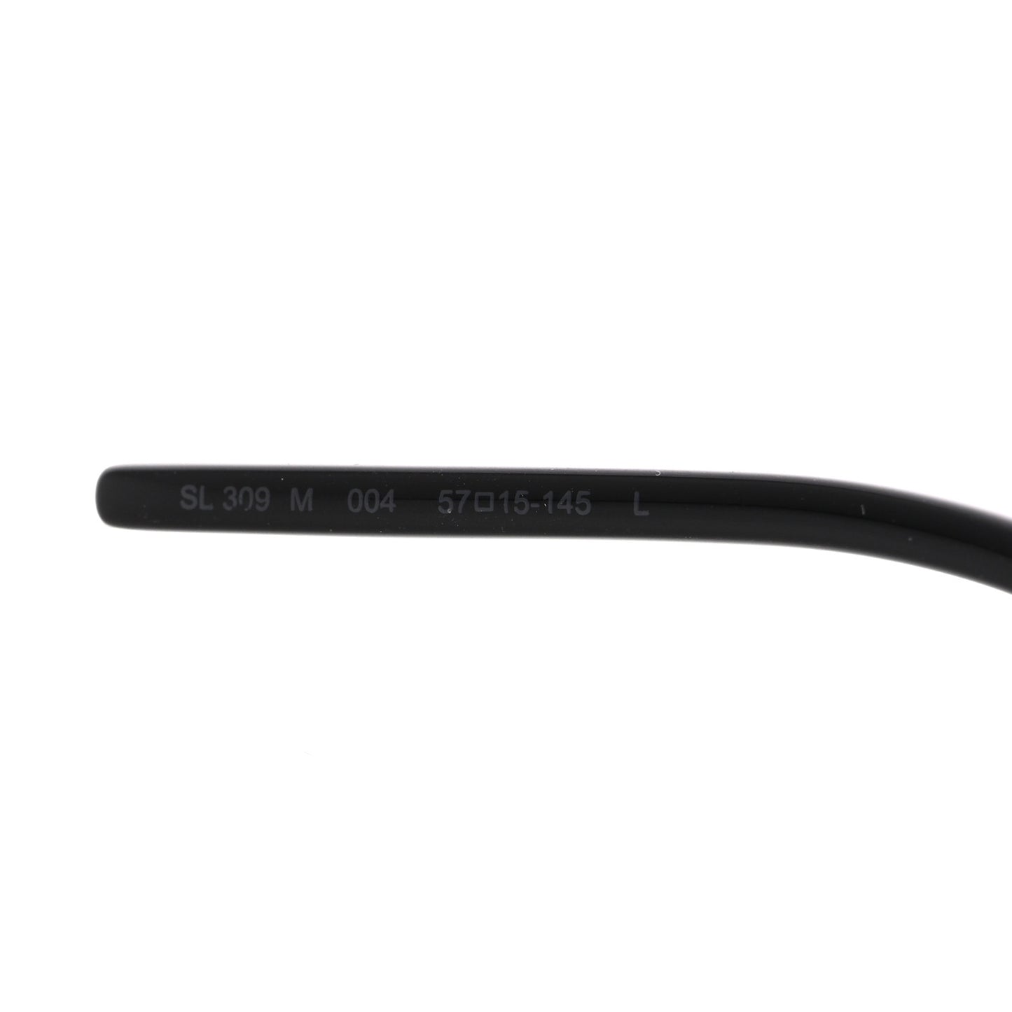 Metal Cat Eye Sunglasses SL 309 Black