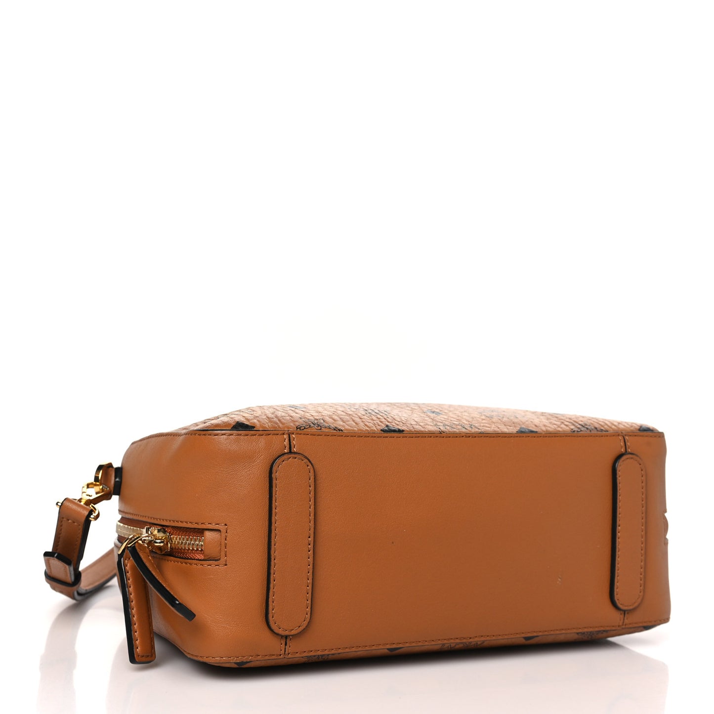 Visetos Medium Half Moon Tote Cognac