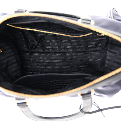 Prada Re-Nylon Saffiano Medium Re-Edition 1978 Top Handle Bag Bleu 5 of 9