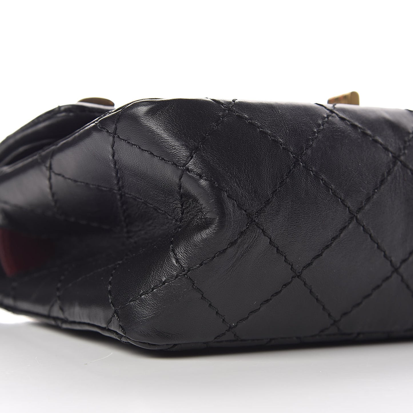 Aged Calfskin Lucky Charms 2.55 Reissue 224 Flap Black
