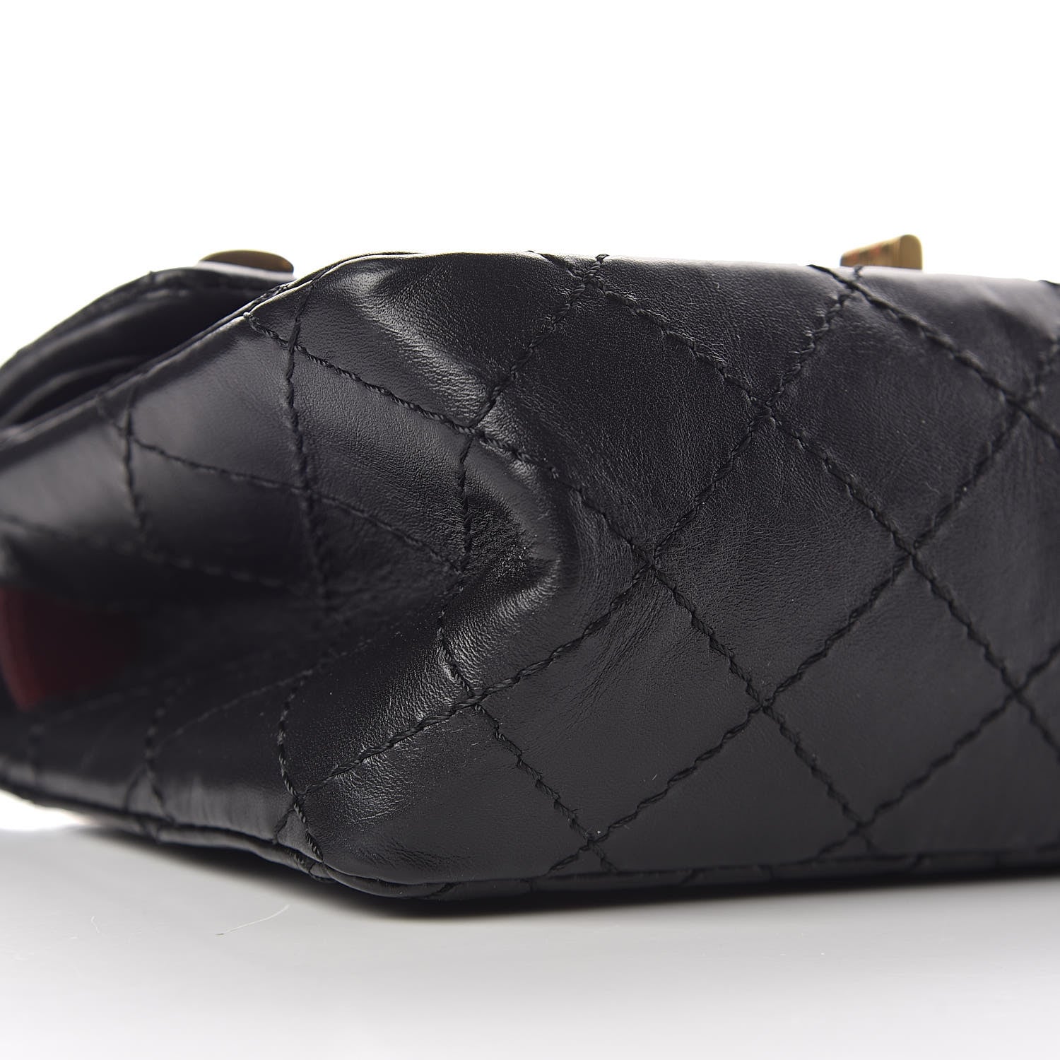 Chanel Aged Calfskin Lucky Charms 2.55 Reissue 224 Flap Black 5 of 10