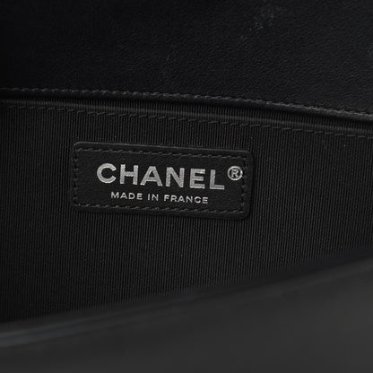 Chanel Calfskin Quilted Medium Boy Flap Black 6 of 14