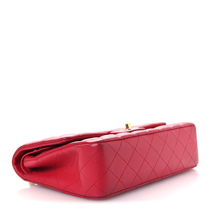 Chanel Lambskin Quilted Medium Double Flap Red 4 of 14