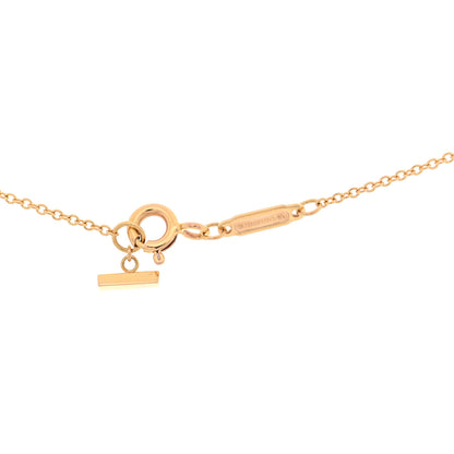Tiffany 18K Rose Gold Small T Smile Pendant Necklace 4 of 4