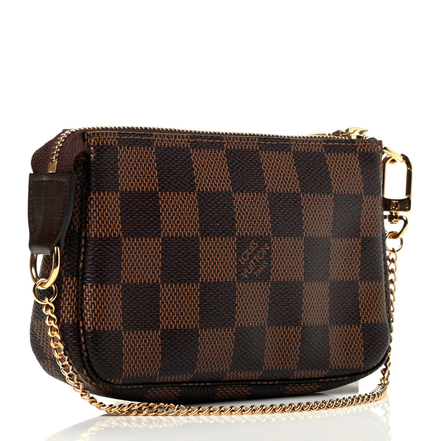 Louis Vuitton Damier Ebene Mini Pochette Accessories 3 of 8