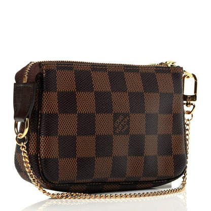 Louis Vuitton Damier Ebene Mini Pochette Accessories 3 of 8