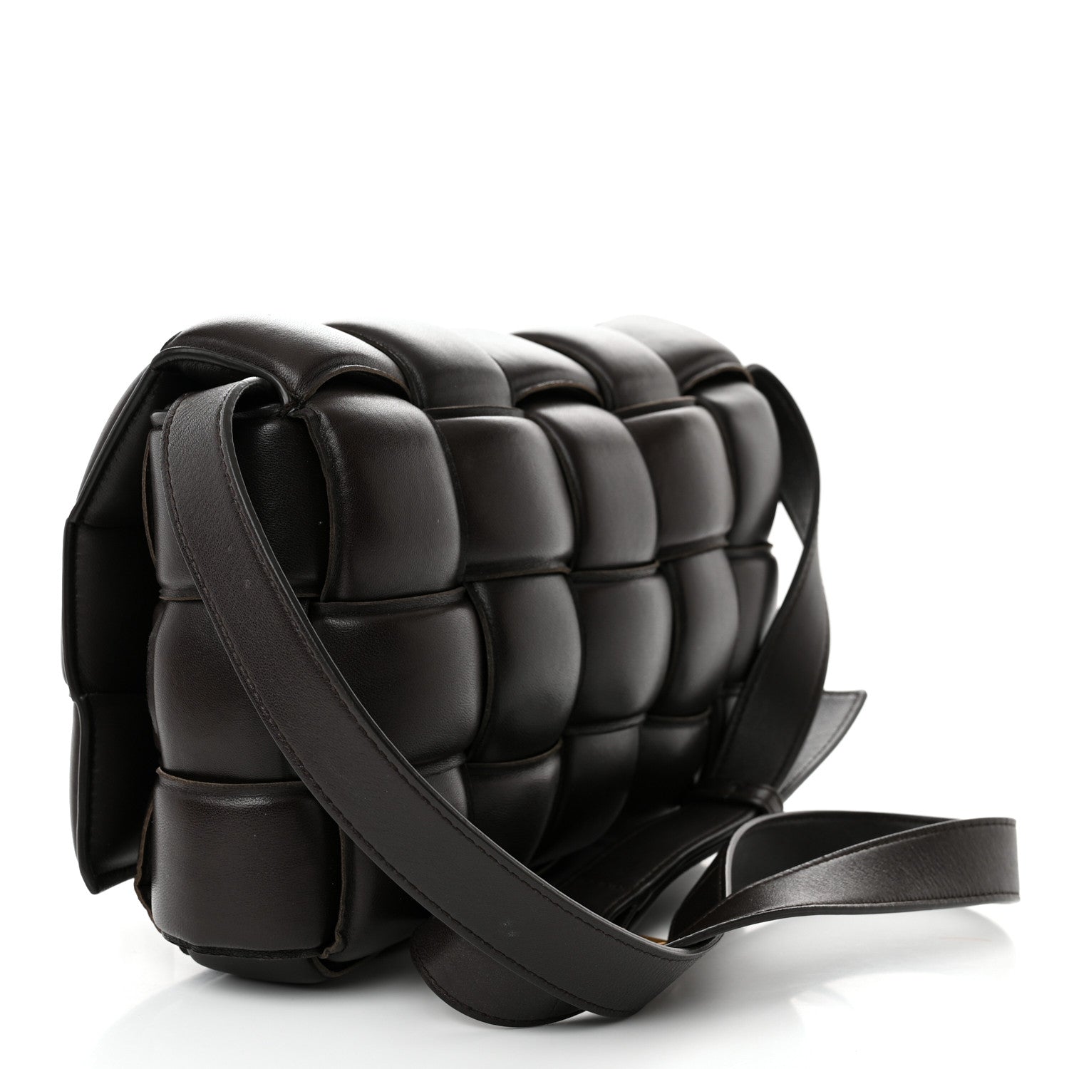 Bottega Veneta Nappa Maxi Intreccio Padded Cassette Crossbody Bag Fondant 3 of 12
