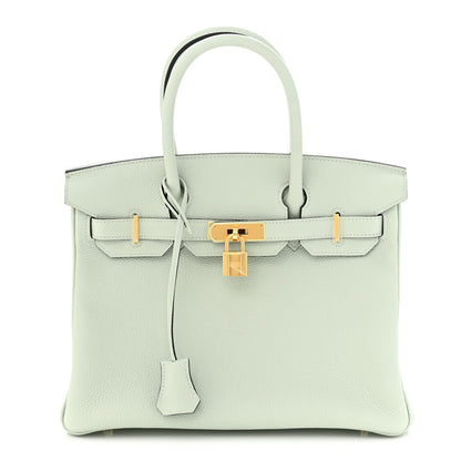 Hermes Togo Birkin 30 Gris Neve 1 of 11