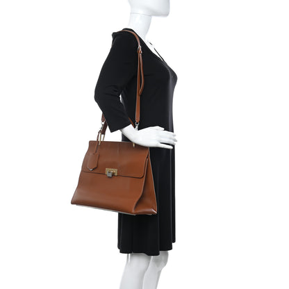 Balenciaga Veau Le Dix M Cartable Shoulder Bag Brown 2 of 30