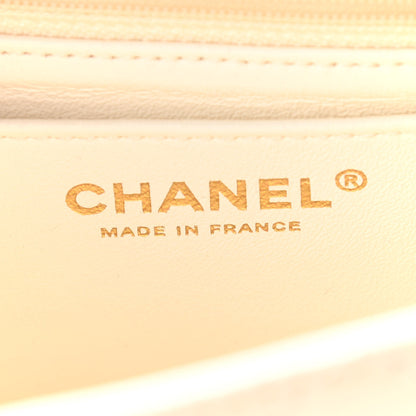 Chanel Aged Calfskin Quilted 2.55 Reissue Mini Flap White 8 of 11