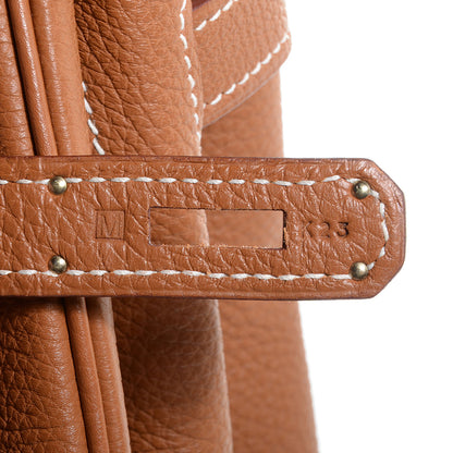 Hermes Togo Birkin 40 Gold 8 of 24