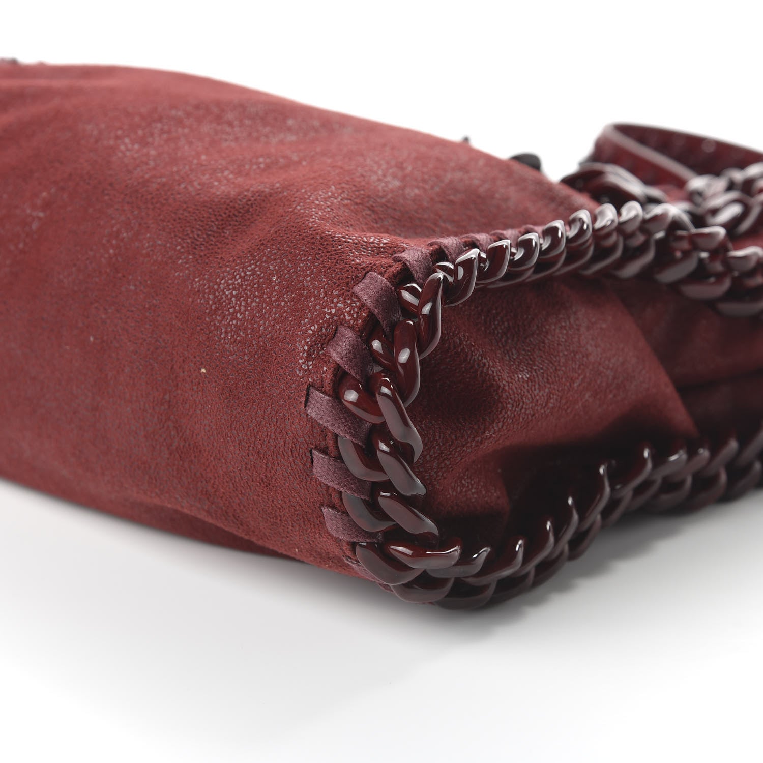 Stella McCartney Shaggy Deer Mini Candy Falabella Ruby 7 of 9